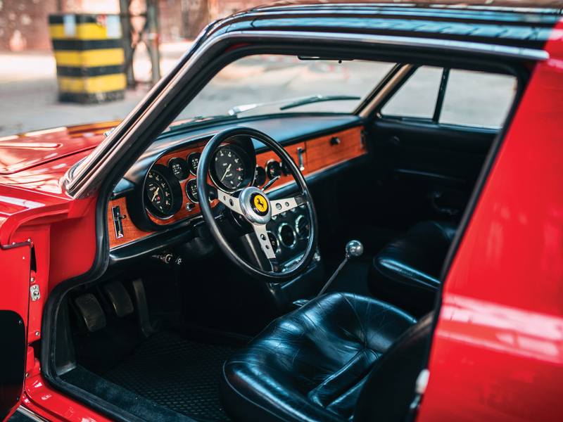 Illustration for article titled The ugliest Ferrari ever, bodied by Zagato no less, is up for auction.